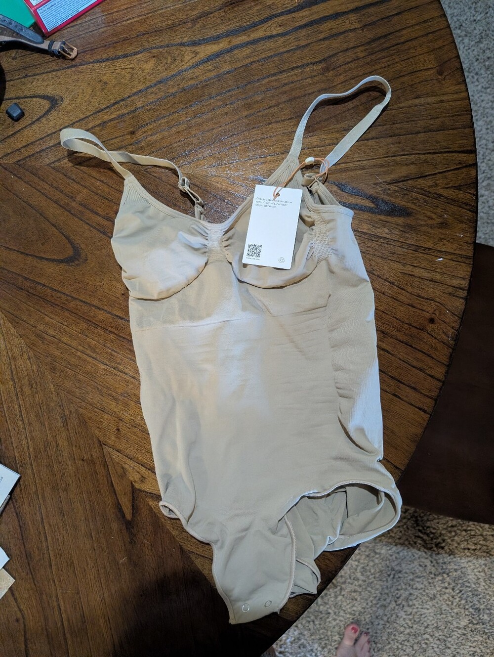 Quince Sculpted Bodysuit Clay
